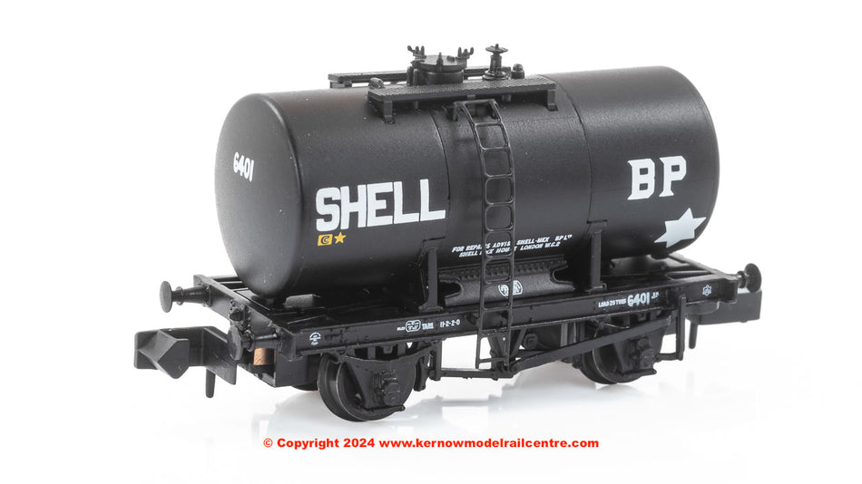 378-004 Graham Farish 20T Anchor-Mounted Tank Wagon Shell/BP