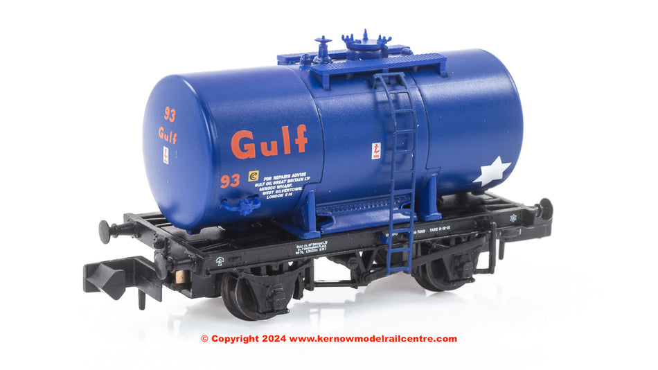 378-001A Graham Farish 14T Anchor-Mounted Tank Wagon 'Gulf' Blue