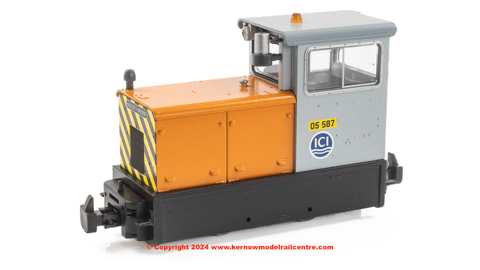 392-028 Bachmann Baguley-Drewry 70hp Diesel ICI Orange & Grey