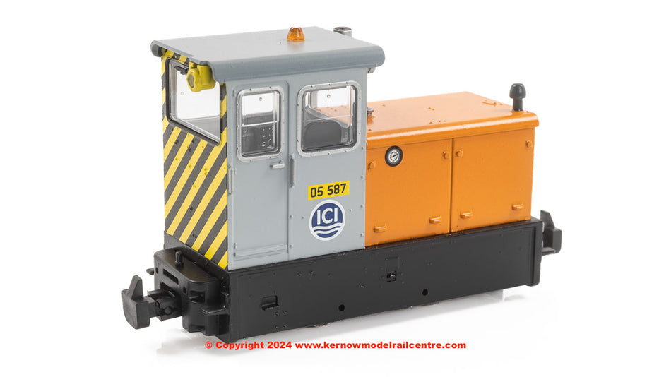 392-028 Bachmann Baguley-Drewry 70hp Diesel ICI Orange & Grey