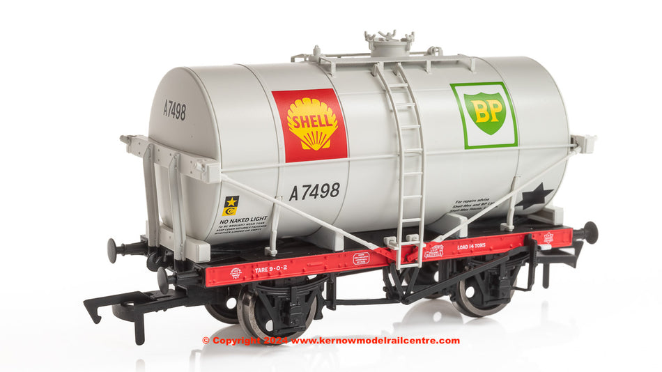 4F-058-002 Dapol 14 Ton Tank Wagon Class A - A7498 - Shell BP