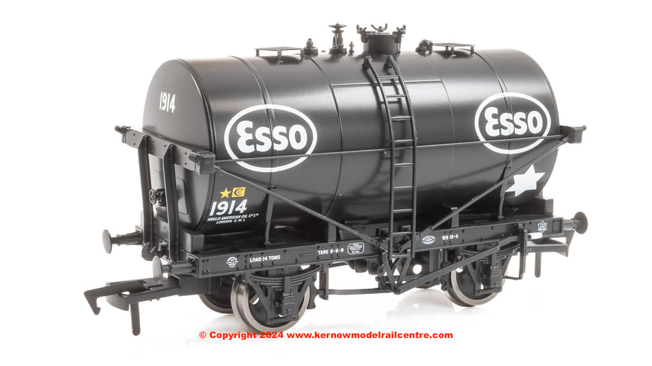 4F-059-004 Dapol 14 Ton Tank Wagon Class B - 1914 - Shell Esso