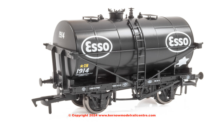 4F-059-004 Dapol 14 Ton Tank Wagon Class B - 1914 - Shell Esso