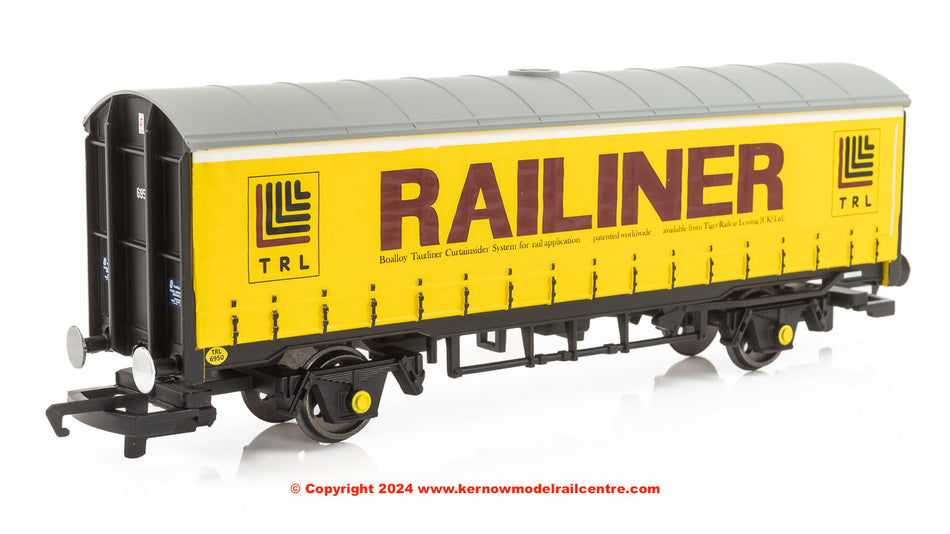 R60216 Hornby PVA Railiner Curtain Sided Van - Era 8