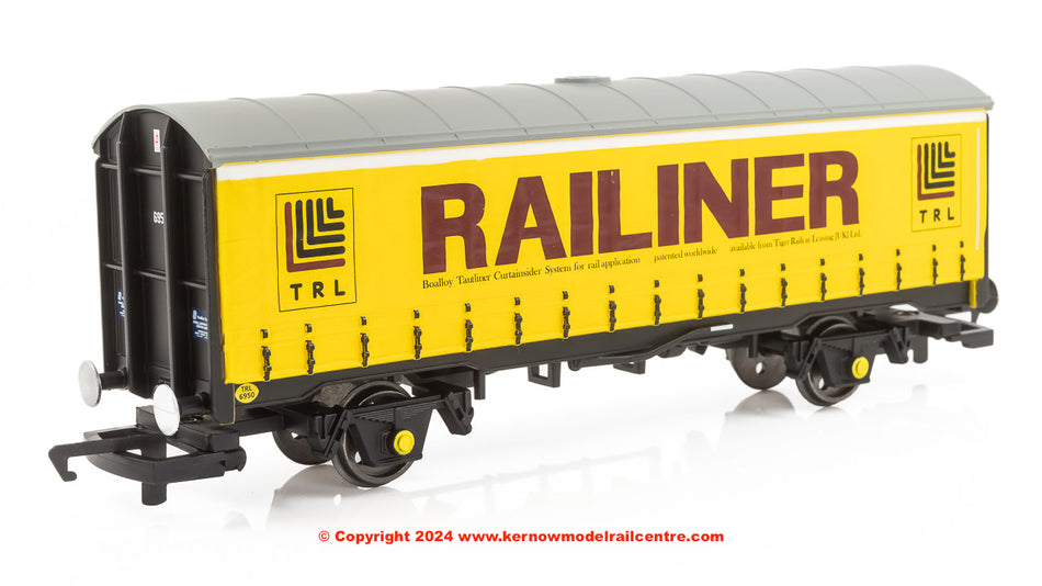 R60216 Hornby PVA Railiner Curtain Sided Van - Era 8