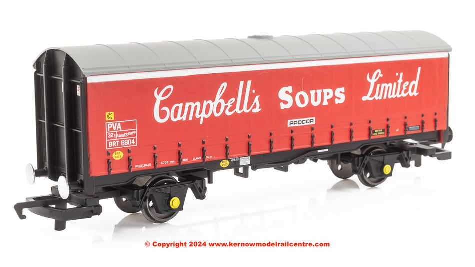 R60217 Hornby PVA Curtain Sided Van - Campbell Soups Ltd