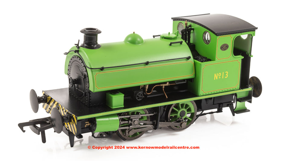 4S-024-008D Dapol Hawthorn Leslie 0-4-0 Steam Loco number 13