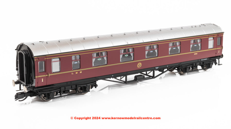 TT4007 Hornby LMS 57ft Corridor First Coach number 1062 LMS