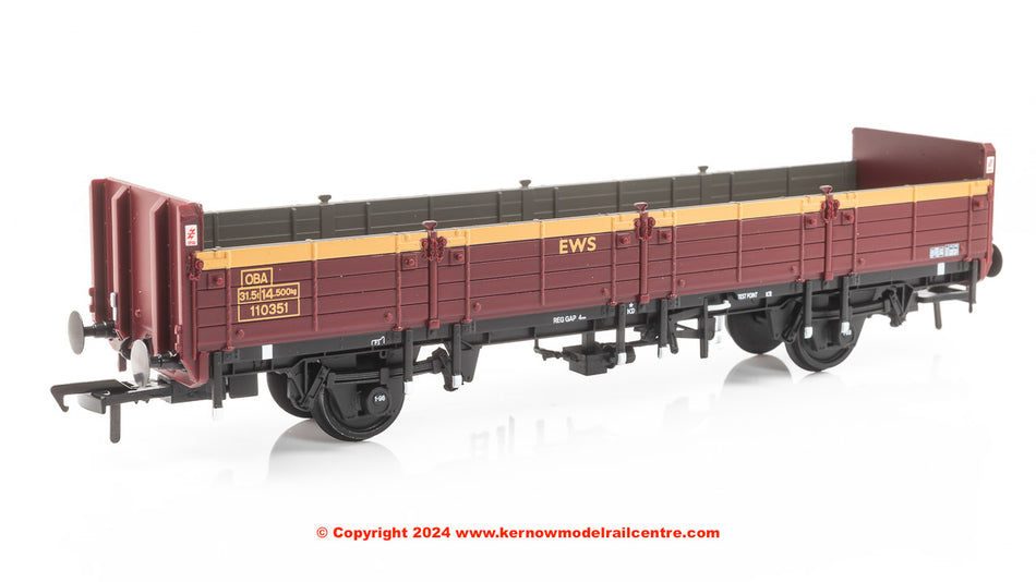 38-040B Bachmann BR OBA Open Wagon Low Ends EWS