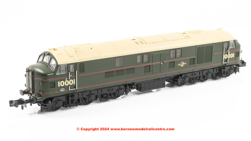 372-917SF Graham Farish LMS 10001 BR Lined Green (Late Crest)