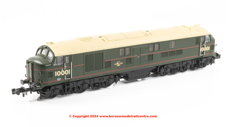372-917 Graham Farish LMS 10001 BR Lined Green (Late Crest)