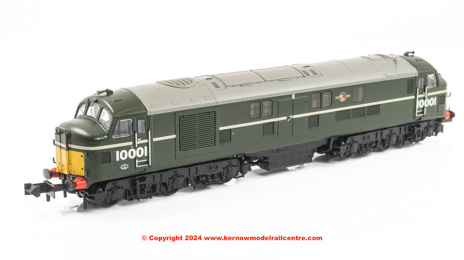 372-918 Graham Farish LMS 10001 BR Green (Small Yellow Panels)