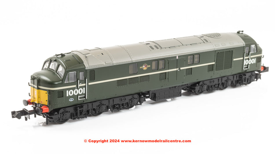 372-918 Graham Farish LMS 10001 BR Green (Small Yellow Panels)