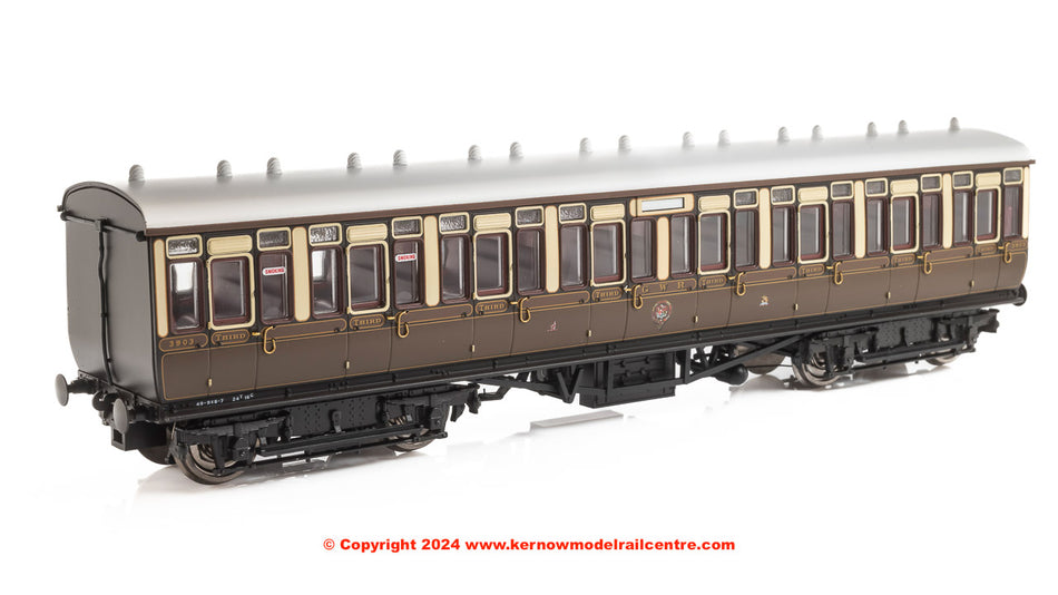 4P-020-111 Dapol GWR Toplight Lined All Third 3903