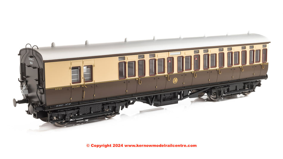 4P-020-301 Dapol GWR Toplight Third Brake 3753 Set 4