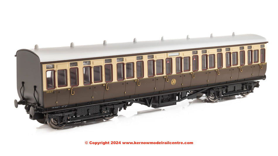 4P-020-311 Dapol GWR Toplight All Third 3907 Set 4