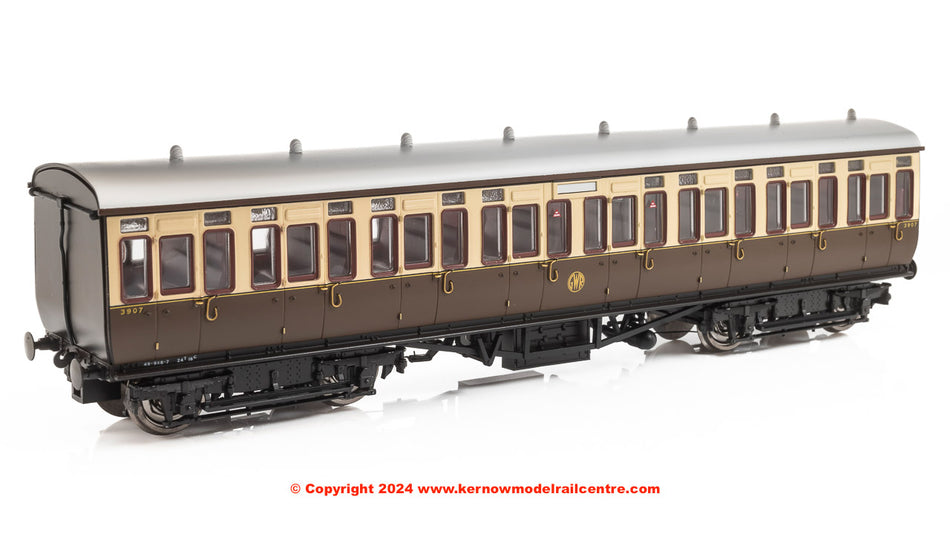 4P-020-311 Dapol GWR Toplight All Third 3907 Set 4