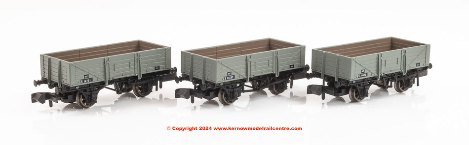 942014 Rapido Wagon Pack 2 - BR Grey Livery