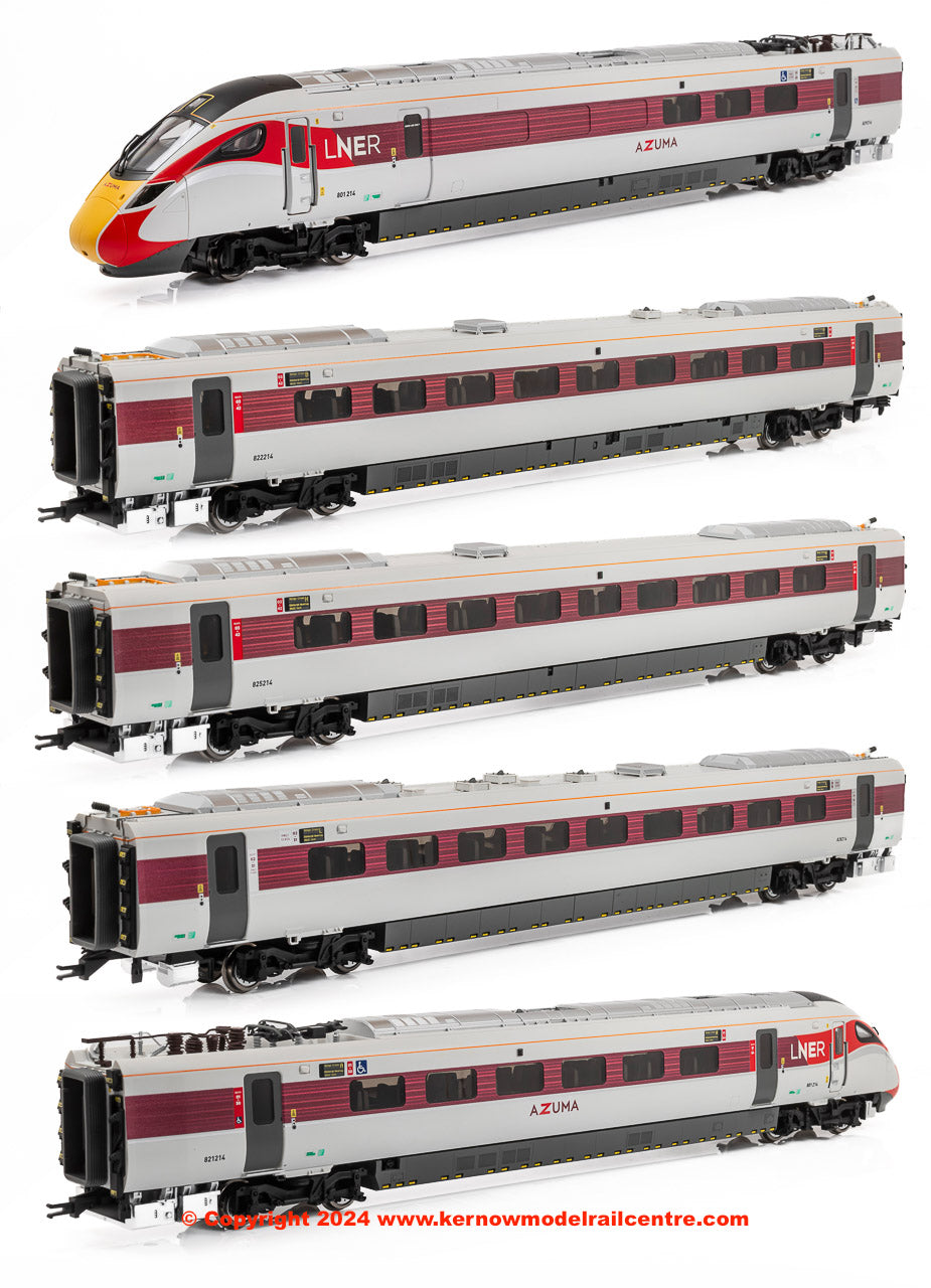 R3965 Hornby LNER Class 801 5 Car Train Pack