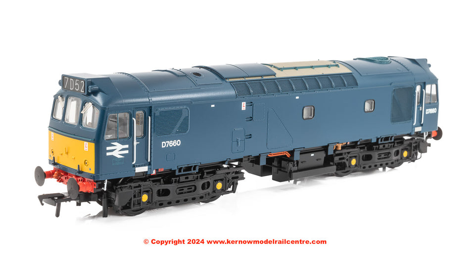 32-333 Bachmann Class 25/3 D7660 BR Blue (Small Yellow Panels)