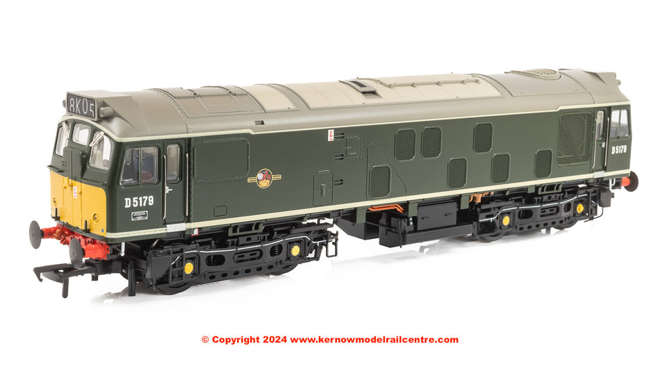 32-343ASFX Bachmann Class 25/1 D5179 BR Green Small Yellow Panel
