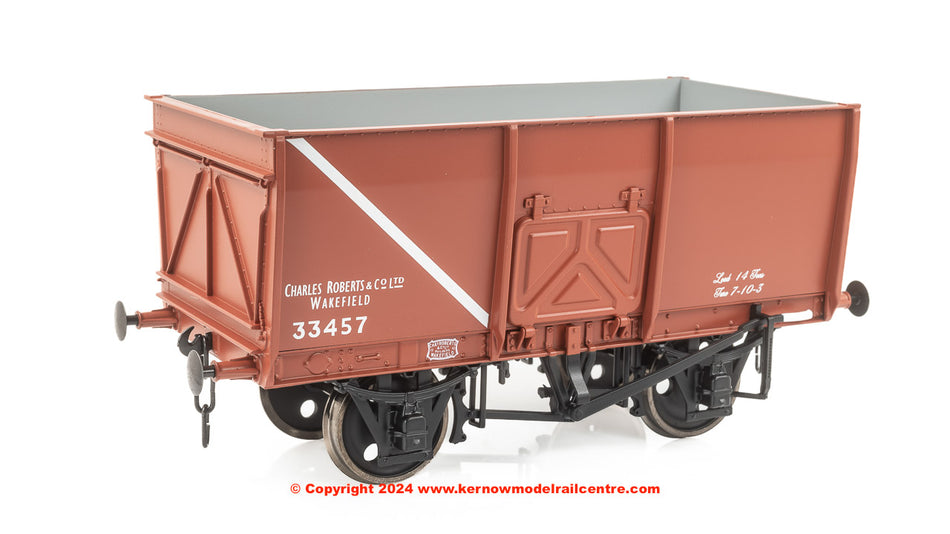 7F-041-002 Dapol 14t Slope Sided Mineral Wagon Bauxite