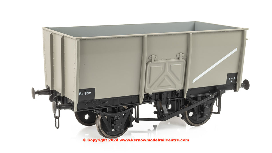 7F-041-004 Dapol 14t Slope Sided Mineral Wagon BR Grey B11532