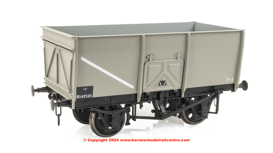 7F-041-008 Dapol 14t Slope Sided Mineral Wagon BR Grey B197525