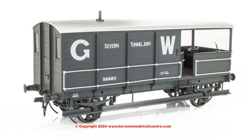 7F-300-001 Dapol GWR Diagram AA15 Toad Brake Van - 56683 - GWR