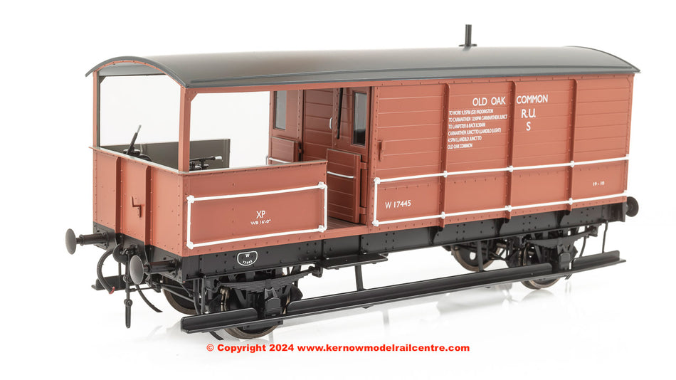 7F-300-008 Dapol GWR Diagram AA21 Toad Brake Van - W17445 - BR B