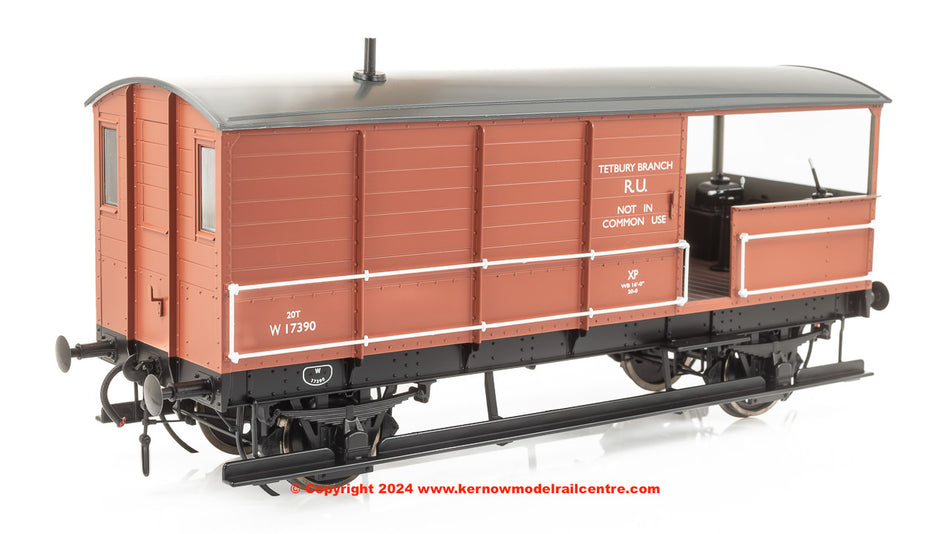 7F-300-009 Dapol GWR Diagram AA21 Toad Brake Van - W17390 - BR B
