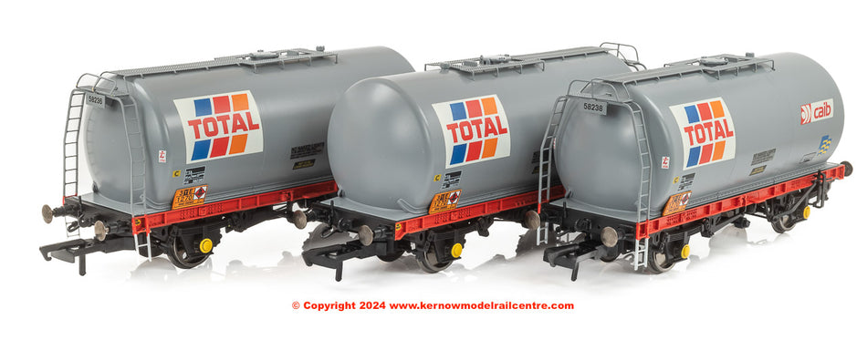 R60258 Hornby TTA Tank Wagon Triple Pack - Total - Era 7