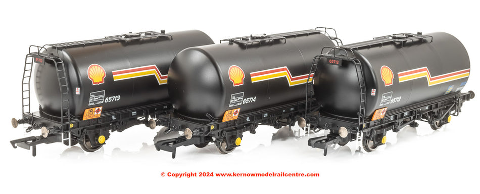 R60259 Hornby TTA Tank Wagon Triple Pack - Shell - Era 8