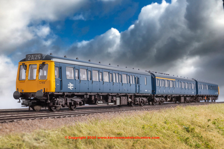 35-504 Bachmann Class 117 3-Car DMU L412 BR Blue