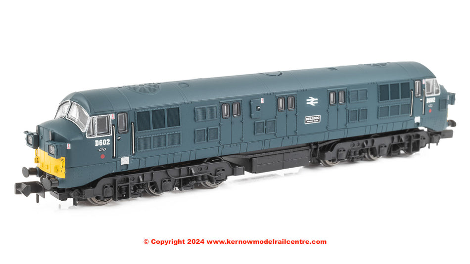 E84524 EFE Rail Class 41 Warship D602 Bulldog BR Blue
