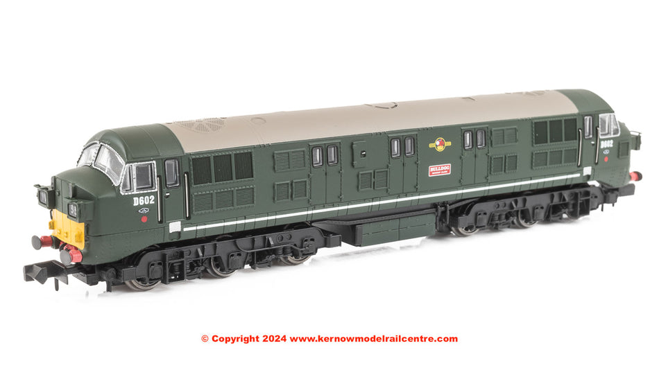 E84525 EFE Rail Class 41 Warship D602 Bulldog BR Green