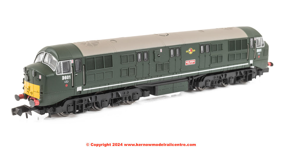 E84526 EFE Rail Class 41 Warship D601 Ark Royal BR Green