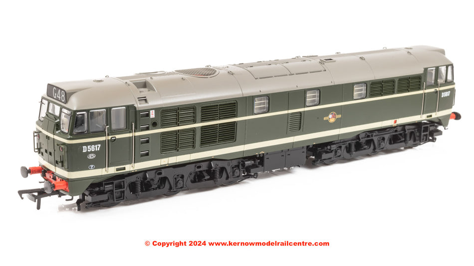 35-801ASF Bachmann Class 30 D5617 BR Green (Late Crest)