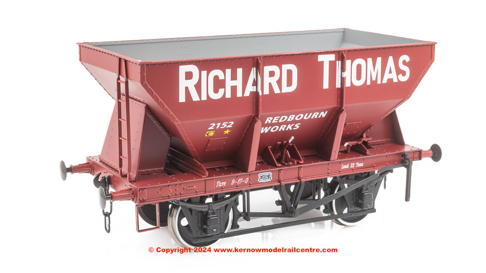 7F-033-007 Dapol 24t Steel Hopper Red Oxide 2512
