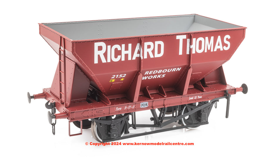 7F-033-007 Dapol 24t Steel Hopper Red Oxide 2512