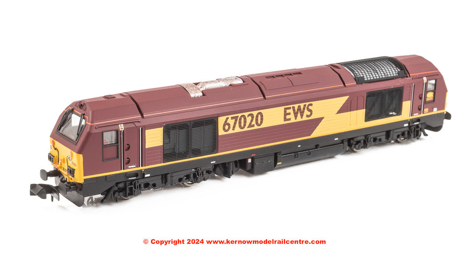 2D-010-015D Dapol Class 67 Diesel Locomotive number 67 020 DCC