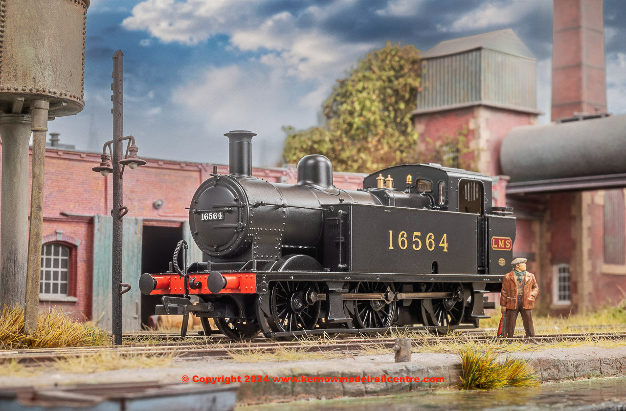 32-227CSF Bachmann LMS Fowler 3F (Jinty) 16564 LMS Black – Kernow