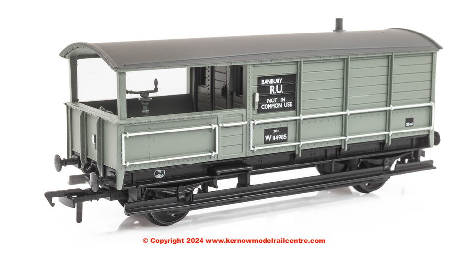 33-306E Bachmann GWR 20T 'Toad' Brake Van BR Grey (Early)