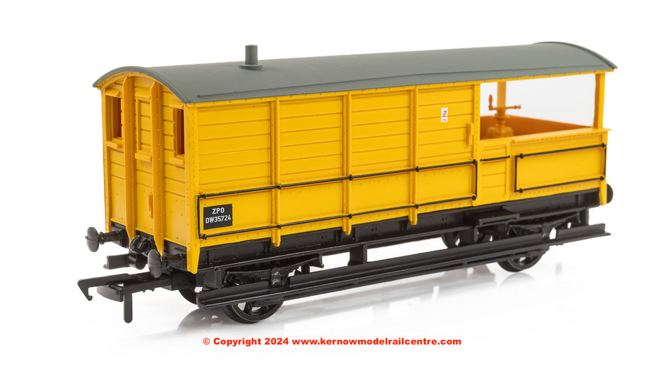 33-311A Bachmann GWR 20T Toad Brake Van Departmental Yellow