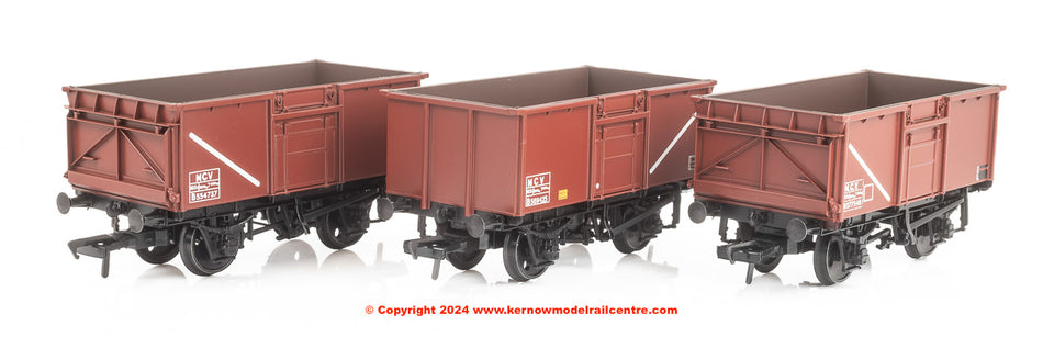 37-238A Bachmann BR 16T Steel Mineral 3-Wagon Pack BR Bauxite