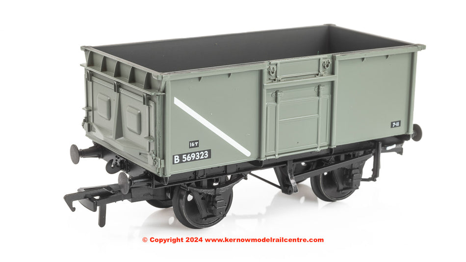 37-265 Bachmann BR 16T Steel Mineral 3-Wagon Pack BR Grey