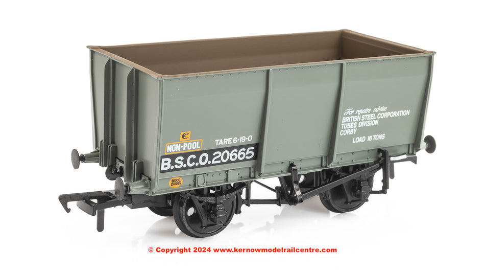 37-400B Bachmann 16T Steel Slope-Sided Tippler Mineral Wagon BSC
