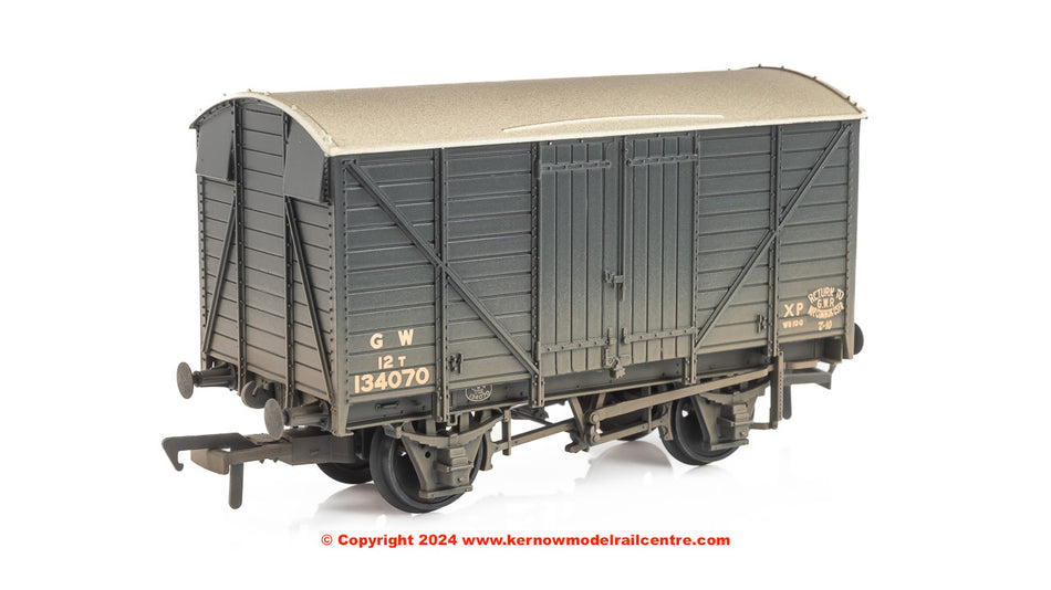 37-730E Bachmann GWR 12T Ventilated Van GWR Grey [W]