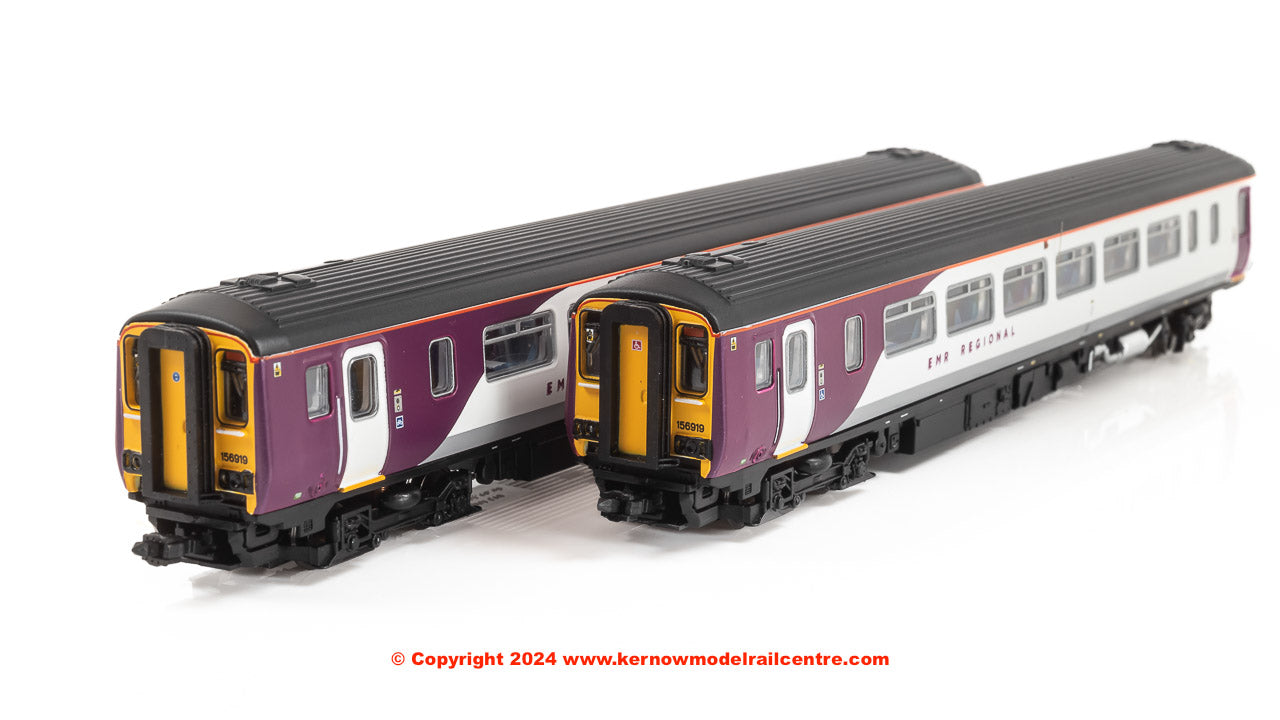 【セール中！】DAPOL　OOゲージ　イギリス型貨車（2両） GM2210901 Dapol Class 156 2 Car Sprinter DMU number 156 919