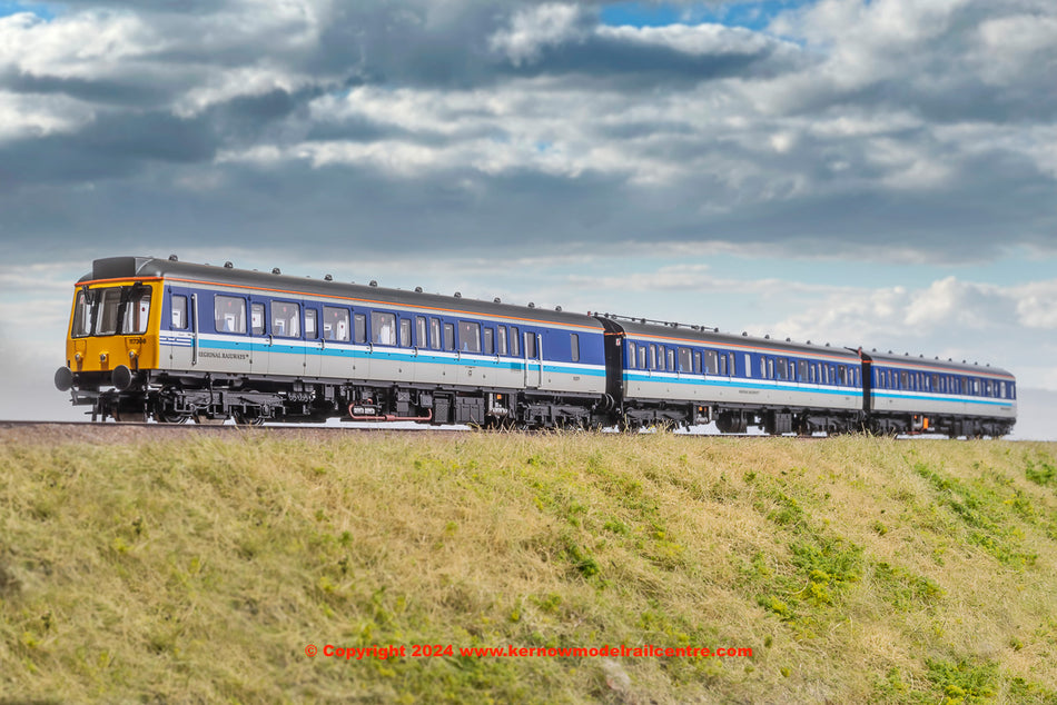 35-505 Bachmann Class 117 3-Car DMU 117308 BR Regional Railways